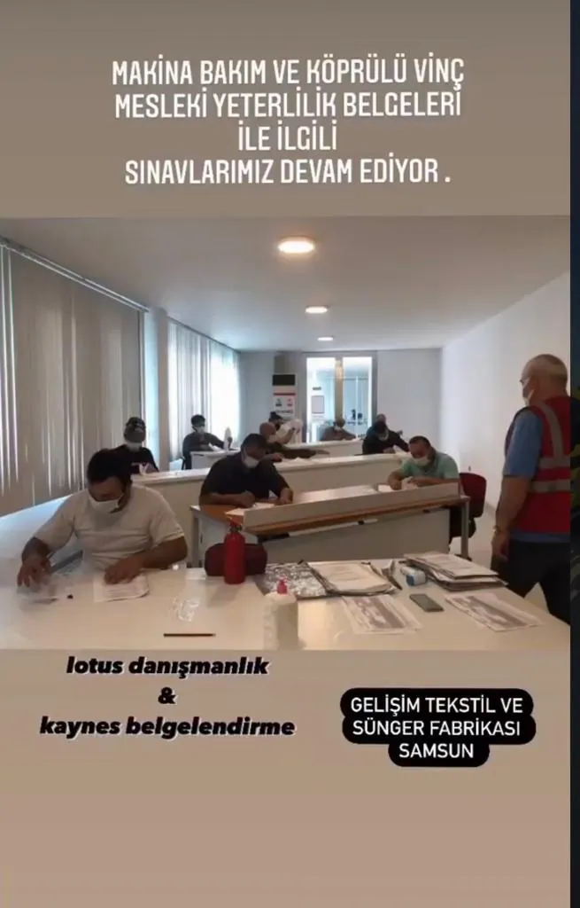 Lotus Belgelendirme sınav faaliyetleri - fotoğraf 3