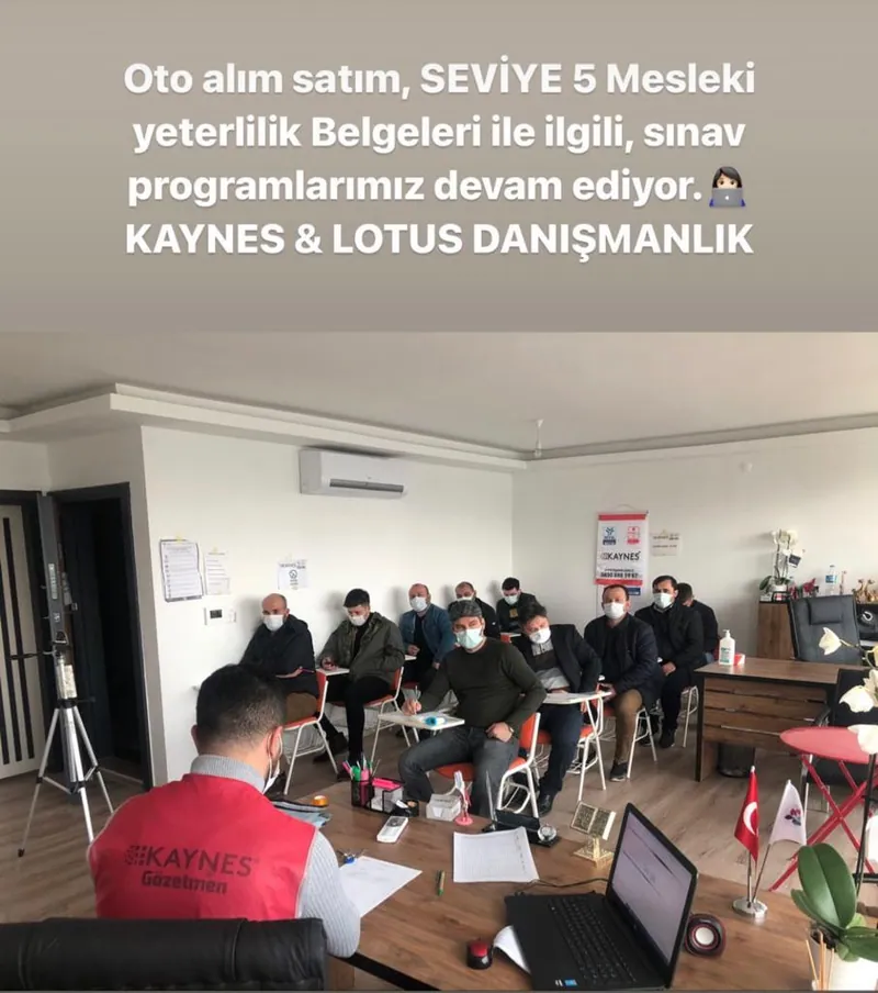 Lotus Belgelendirme sınav faaliyetleri - fotoğraf 27