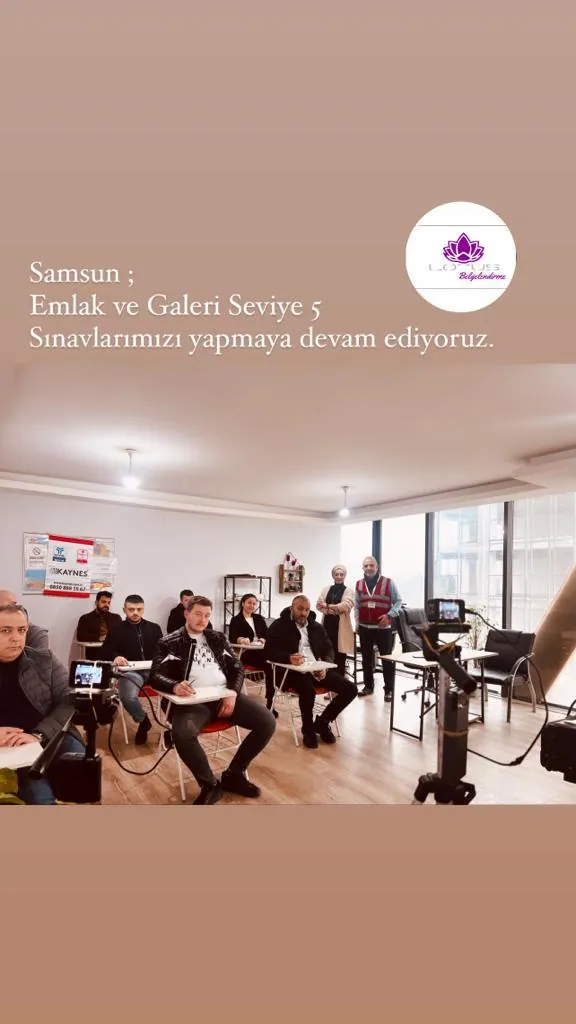 Lotus Belgelendirme sınav faaliyetleri - fotoğraf 122