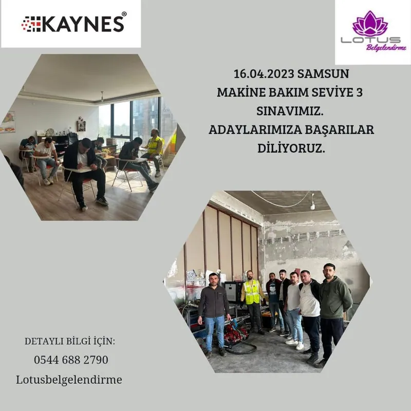 Lotus Belgelendirme sınav faaliyetleri - fotoğraf 129